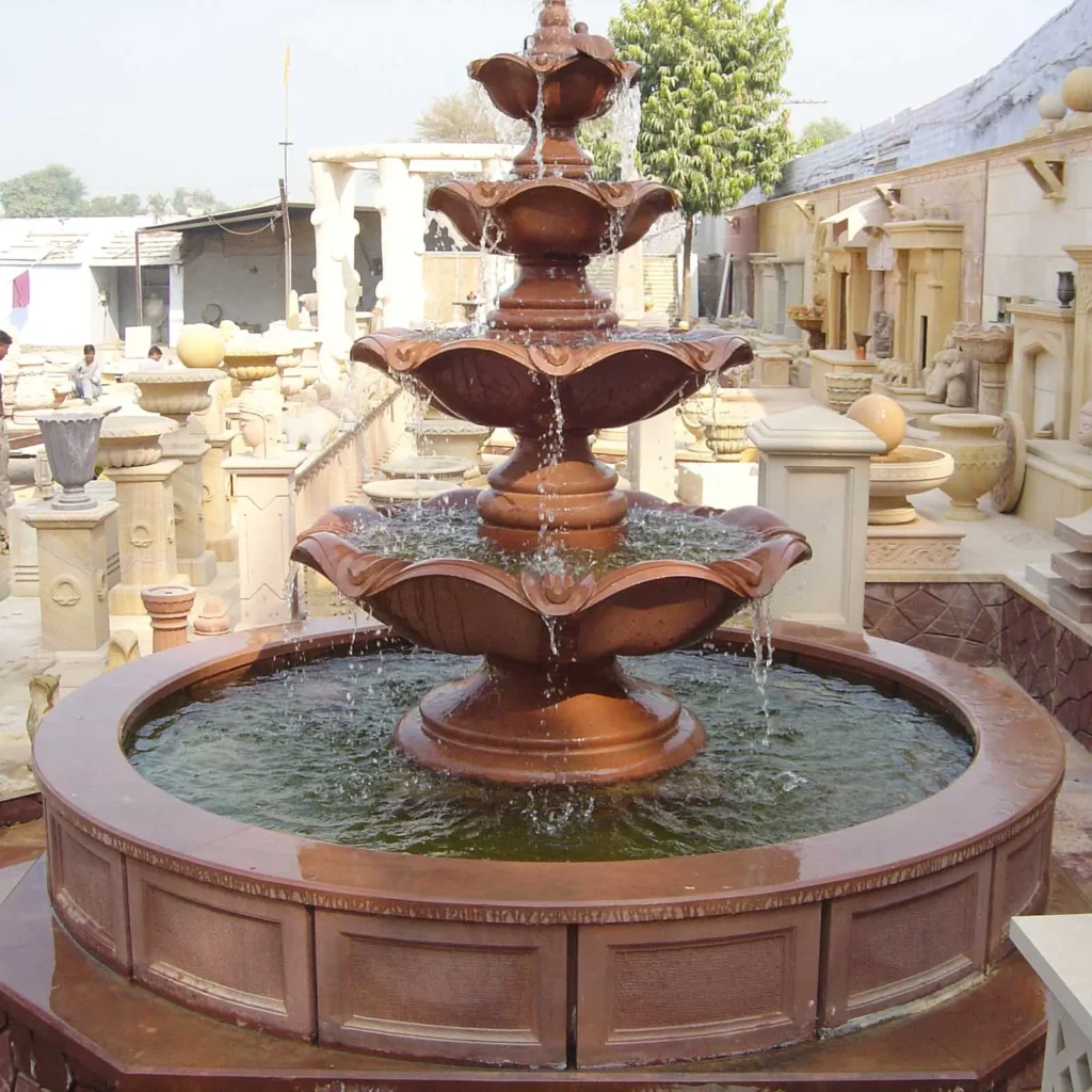 Affordable Handcrafted Designer Stone Mandir by Neeraj Stone Articles